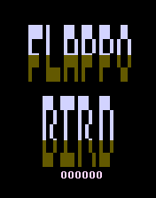 Flappo Bird (flappy bird demake) Title Screen